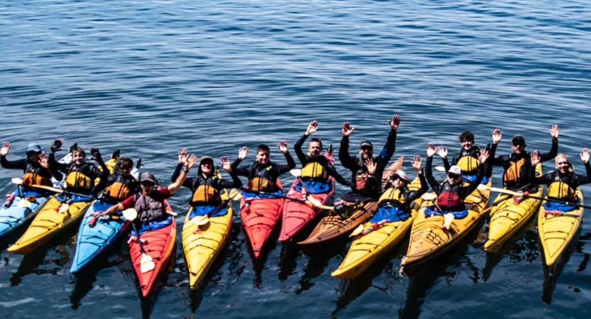 adult sea kayaking course